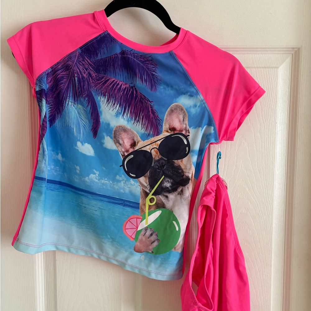 Pink Two piece swimsuit